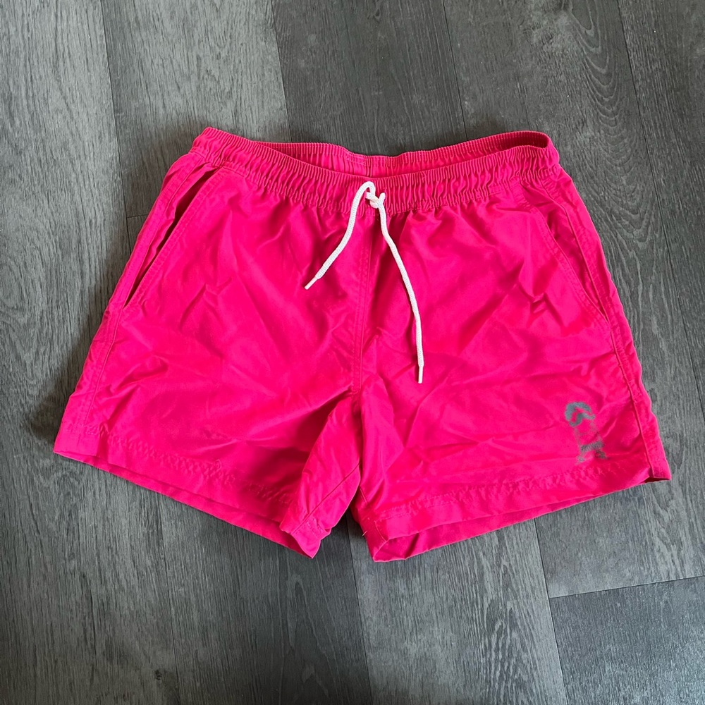 Kortni Jeane Retro Fit Swim Trunks